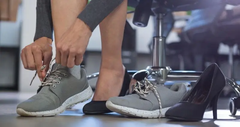 cambiare scarpe
